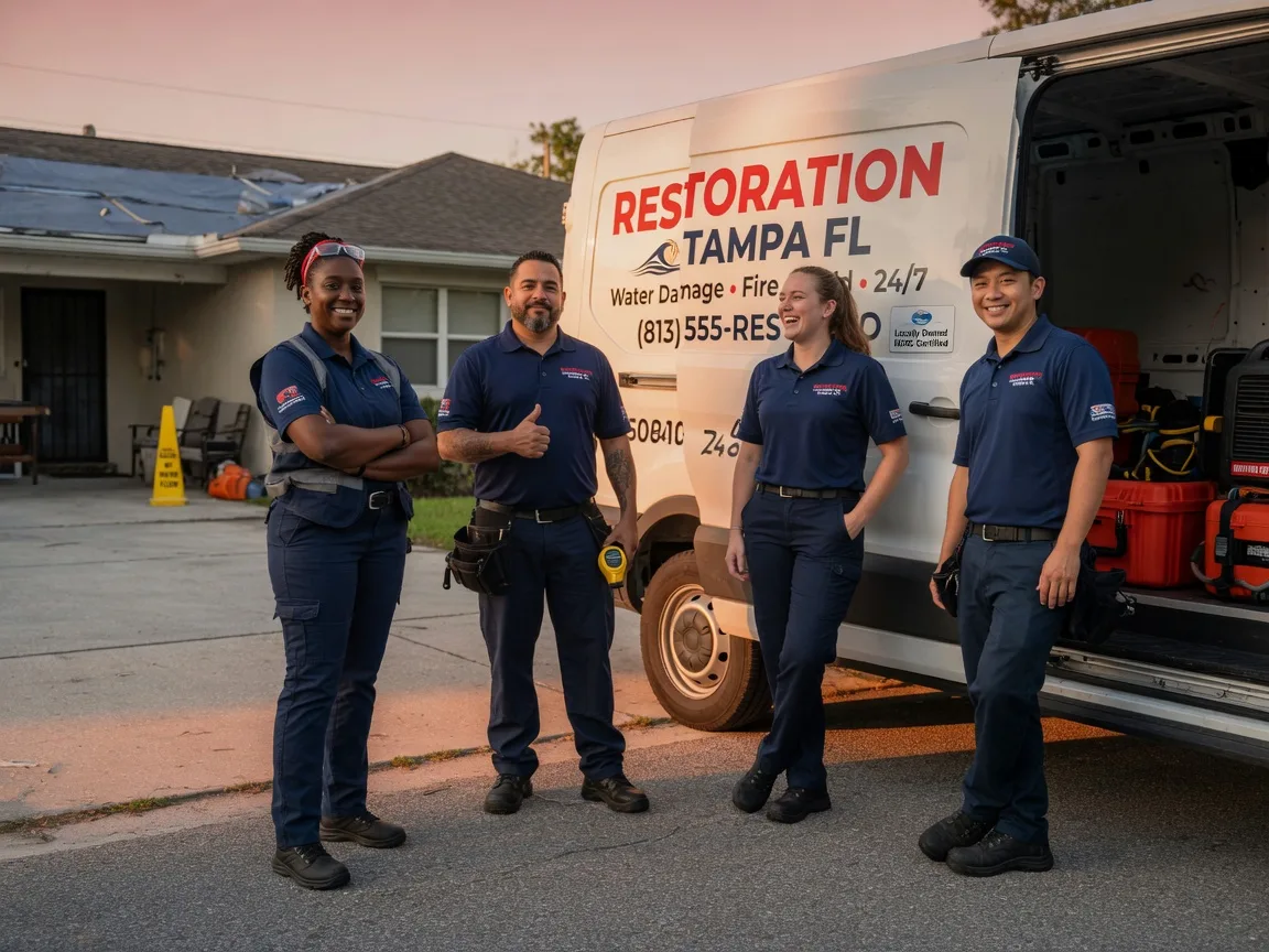 Water Damage Restoration company in Prue, OK